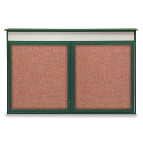 Open Faced Traditional Corkboard, 96x48"